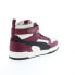 Фото #15 товара Puma RBD Game 38583920 Mens Burgundy Leather Lifestyle Sneakers Shoes