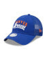 Фото #2 товара Women's Royal Denver Broncos Team Trucker 9FORTY Snapback Hat