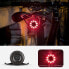 Фото #8 товара Lampka rowerowa tylna LED z micro USB czerwone światło 5 trybów czarna