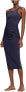 Фото #1 товара Платье Michael Stars 274979 женское с завязкой на спине и драпировкой, цвет адмирал, размер XL (US 10-12)