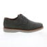 Фото #3 товара Dunham Clyde Plain Toe CH9102 Mens Gray Extra Wide Oxfords Plain Toe Shoes