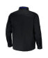 ფოტო #4 პროდუქტის Men's NFL x Darius Rucker Collection by Black Los Angeles Rams Convertible Twill Long Sleeve Button-Up Shirt