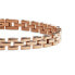 Fashion bronze bracelet made of steel 3-Link DW004009