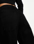 Фото #6 товара Miss Selfridge Petite mom high waist jean in black