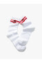 Фото #1 товара Basic Soket Çorap Çilek Işlemeli