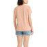 Фото #2 товара Levi's 294980 Women's Perfect Crewneck Tee Shirt, Peach Puree, X-Small