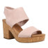 Фото #2 товара TOMS Majorca Block Heels Womens Pink Casual Sandals 10020766T-650