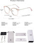 SOJOS SJ9001 Computer Glasses with Blue Light Filter for Gaming, Mobile Phone and Television Anti-Blue Light Glasses Ashley
