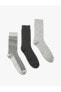 Фото #2 товара Носки Koton Striped 3 Socks