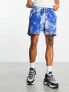 Фото #3 товара ASOS DESIGN oversized shorts in blue tie dye