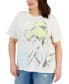 ფოტო #1 პროდუქტის Trendy Plus Size Tinker Bell Graphic T-Shirt