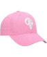Big Girls Pink Los Angeles Rams Rose MVP Adjustable Hat