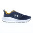 Under Armour Charged Commit TR 4 Mens Blue Athletic Cross Training Shoes