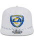 Фото #2 товара Men's White Los Angeles Rams Tee Golfer 9FIFTY Snapback Hat