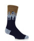 Men's Ultra Lite Balsam Trees Crew Sock Синий, 7-12 - фото #1