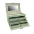 Mint jewelry box with mirror Jolie 23256-71