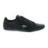 Фото #1 товара Lacoste Chaymon Bl21 1 Cma Mens Black Synthetic Lifestyle Sneakers Shoes