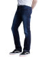 Men's Ash Slim-Fit Fleece Jeans in Sanded Wash Синий, 34x32 - фото #2