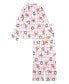 ფოტო #2 პროდუქტის Little Boy Holiday Sibling Sleep Collared 2-Piece Set