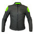 Фото #1 товара Куртка кожаная для мужчин Berik Classic Racer Black/Green