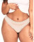 ფოტო #1 პროდუქტის Plus Size Lili Thong Panty