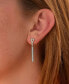 Cubic Zirconia Kiki Drop Stud Earrings