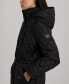 ფოტო #4 პროდუქტის Women's Hooded Quilted Coat