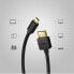 Фото #9 товара Kabel przewód przejściówka HDMI - micro HDMI 2.0v 4K 60Hz 30AWG 1.5m czarny