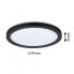 Фото #4 товара PAULMANN Atria Shine - Round - Ceiling - Surface mounted - Black - Plastic - IP20