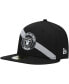 Фото #5 товара Men's Black Las Vegas Raiders Stripe 59FIFTY Fitted Hat