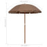 Фото #10 товара Садовый зонт vidaXL Elegant Taupe Sonnenschirm