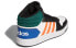Фото #6 товара adidas neo Hoops 2.0 Mid 耐磨防滑 中帮 篮球鞋 男款 白黑橙 / Спортивная обувь Adidas neo Hoops 2.0 Mid GY5891