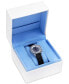 ფოტო #6 პროდუქტის Women's Jane Black Silicone Strap Watch 35mm