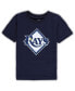ფოტო #1 პროდუქტის Toddler Boys and Girls Navy Tampa Bay Rays Team Crew Primary Logo T-shirt