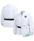 Women's White Miami Dolphins Packaway Full-Zip Puffer Jacket