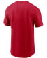 Фото #3 товара Men's Red Kansas City Chiefs Team Wordmark T-shirt