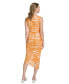 ფოტო #2 პროდუქტის Women's Sleeveless Tie-Dye Mesh Dress