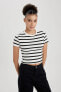 Фото #1 товара Футболка Defacto Coool Striped Tee