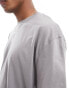 ASOS DESIGN oversized crew neck t-shirt in stone