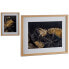 Фото #2 товара Картина Лист растения Деревянный Cтекло 42,8 x 53 x 3 cm (6 штук)