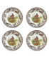 Woodland Pheasant 4 Piece Dinner Plates, Service for 4