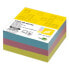 LIDERPAPEL Colored multi-block replacement 95x90x40 mm 80gr