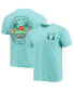 Фото #3 товара Men's Mint Miami Hurricanes Circle Scene Comfort Colors T-shirt