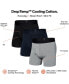 ფოტო #2 პროდუქტის Men's DropTemp™ Cooling Cotton Slim Fit Boxer Briefs – 3PK