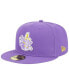 Фото #1 товара Men's Purple New Hampshire Fisher Cats Theme Nights New Hampshire Primaries Uncle Sam 59FIFTY Fitted Hat