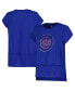 ფოტო #1 პროდუქტის Women's Royal Chicago Cubs Cheer Fashion T-shirt