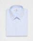 Фото #5 товара Men's Regular-Fit Cotton Striped Dress Shirt