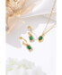 ფოტო #2 პროდუქტის Emerald Green Pendant Necklace