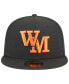 ფოტო #2 პროდუქტის Men's Black Wichita Wind Surge Theme Nights 59Fifty Fitted Hat