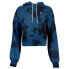 Фото #1 товара Puma Pivot Crop Pullover Hoodie Womens Blue Casual Outerwear 53456002